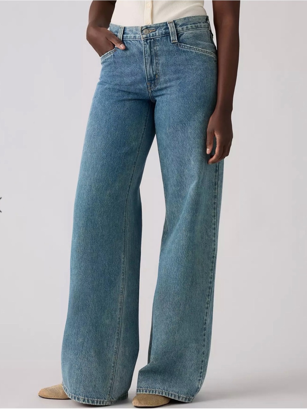 ‘94 baggy wide leg jeans - Picture 4 of 9